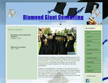 Tablet Screenshot of diamondgiantconsulting.com